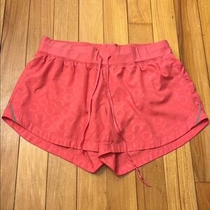 Nike Pink Circular Patterned Shorts
